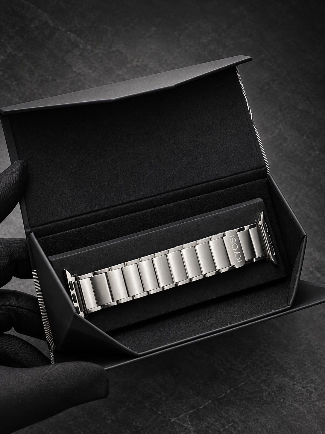 Stainless Steel  Magnetic Link Watch Band