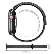 Stainless Steel Integrated Loop Band Compatible with Apple Watch
