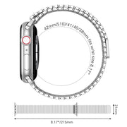 Stainless Steel Integrated Loop Band Compatible with Apple Watch