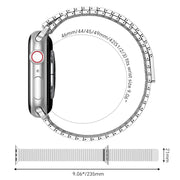 Stainless Steel Integrated Loop Band Compatible with Apple Watch